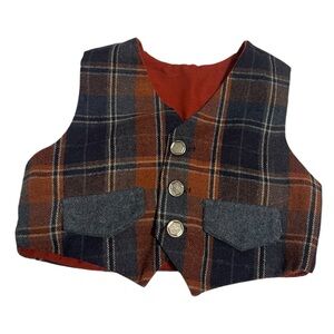 R-Gee Originals Vintage Suit Vest wool Blend 24 months